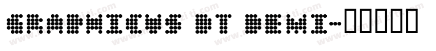 Graphicus DT Demi字体转换